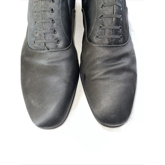 Moreschi Men’s Tuxedo Satin Shoes Size 11 M Black Party Ballroom Business Formal main image 4